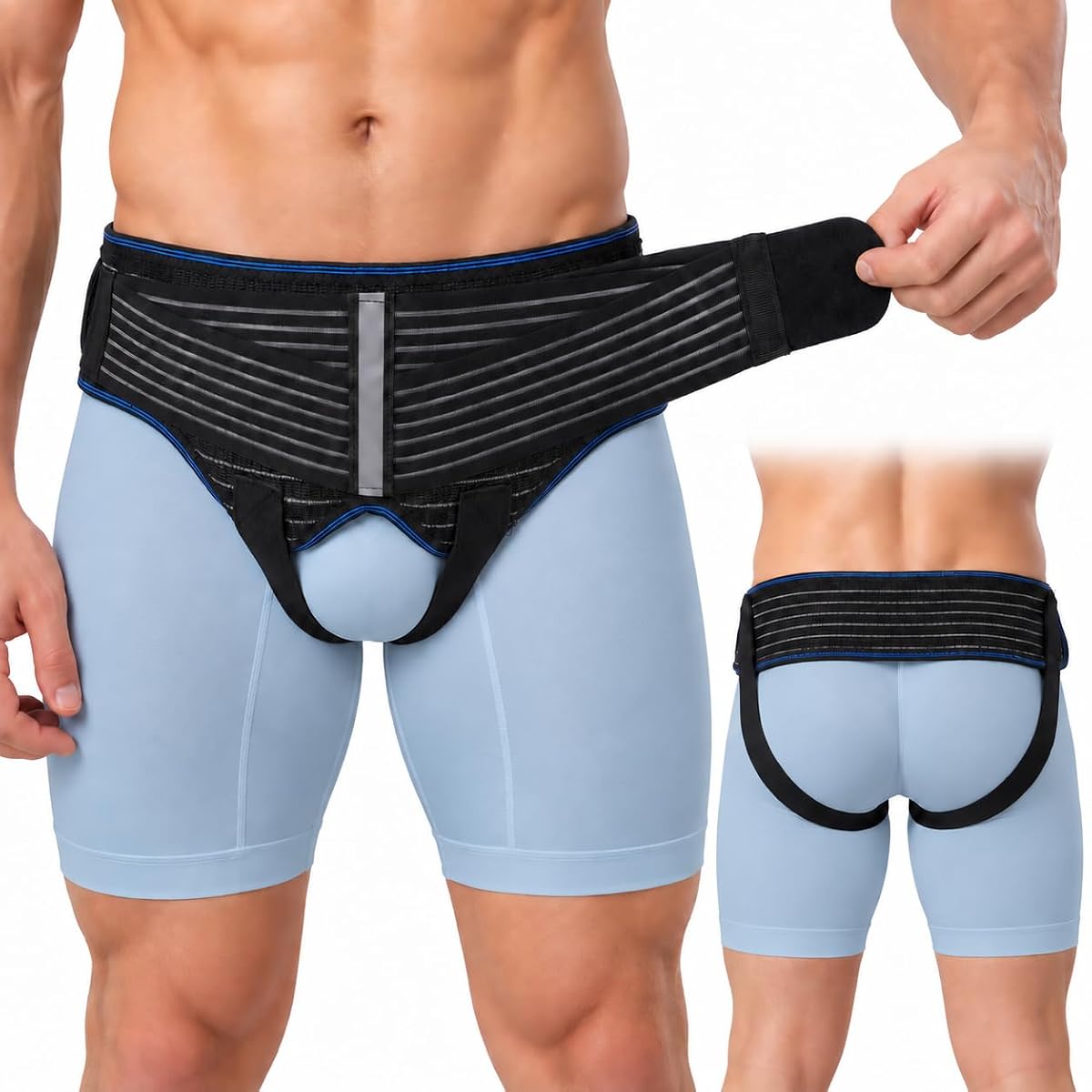 Tovrinala Upgraded Double Inguinal Hernia Belt