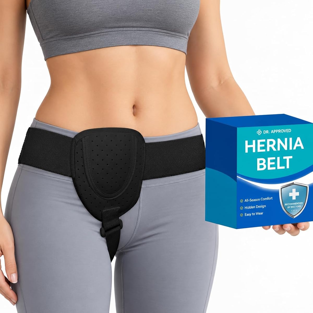 Tovrinala Women’s Left / Right Hernia Belt
